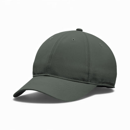 Left side view of Nike NKFB6444 custom hat in anthracite