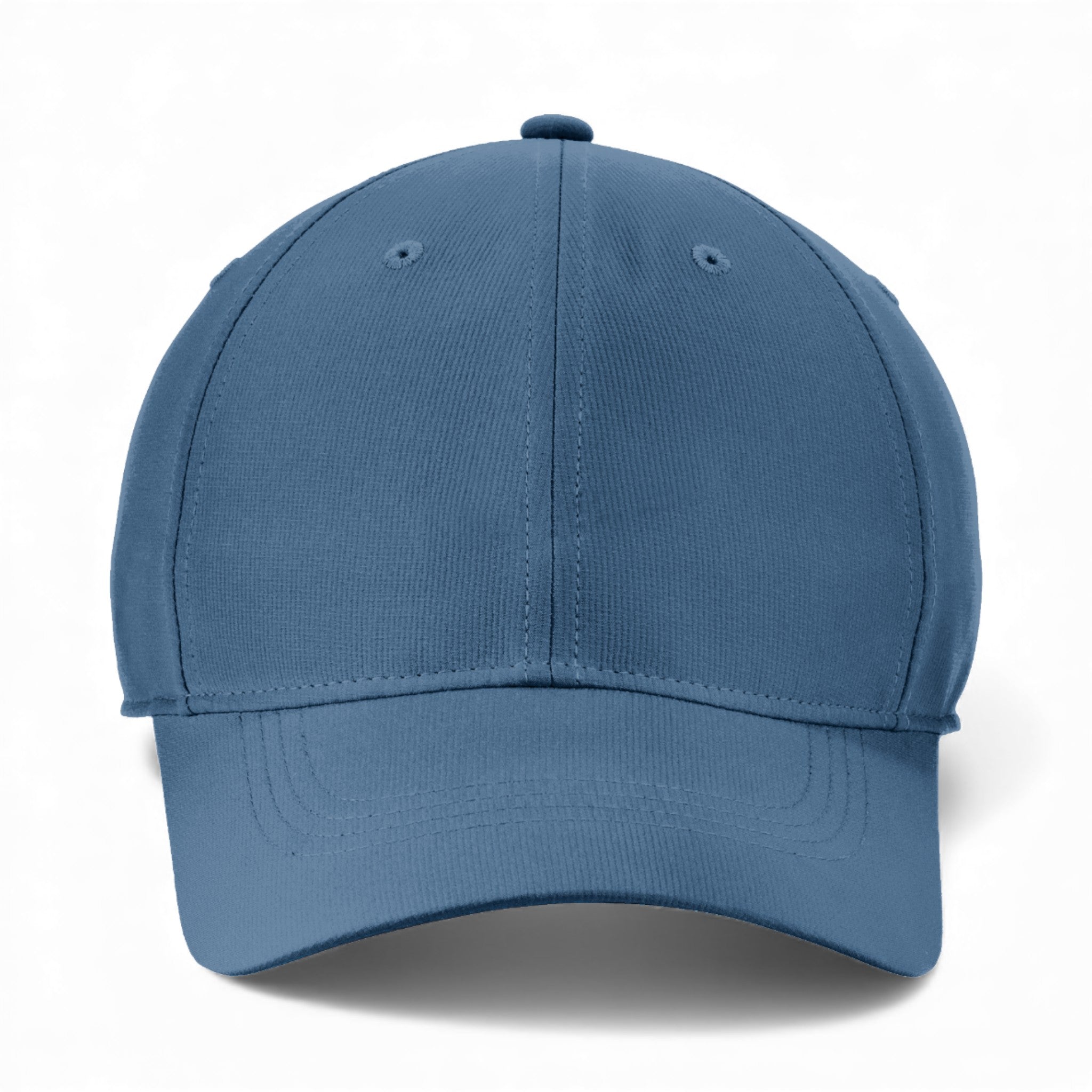 Front view of Nike NKFB6444 custom hat in college navy