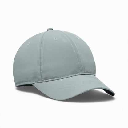 Right side view of Nike NKFB6444 custom hat in cool grey