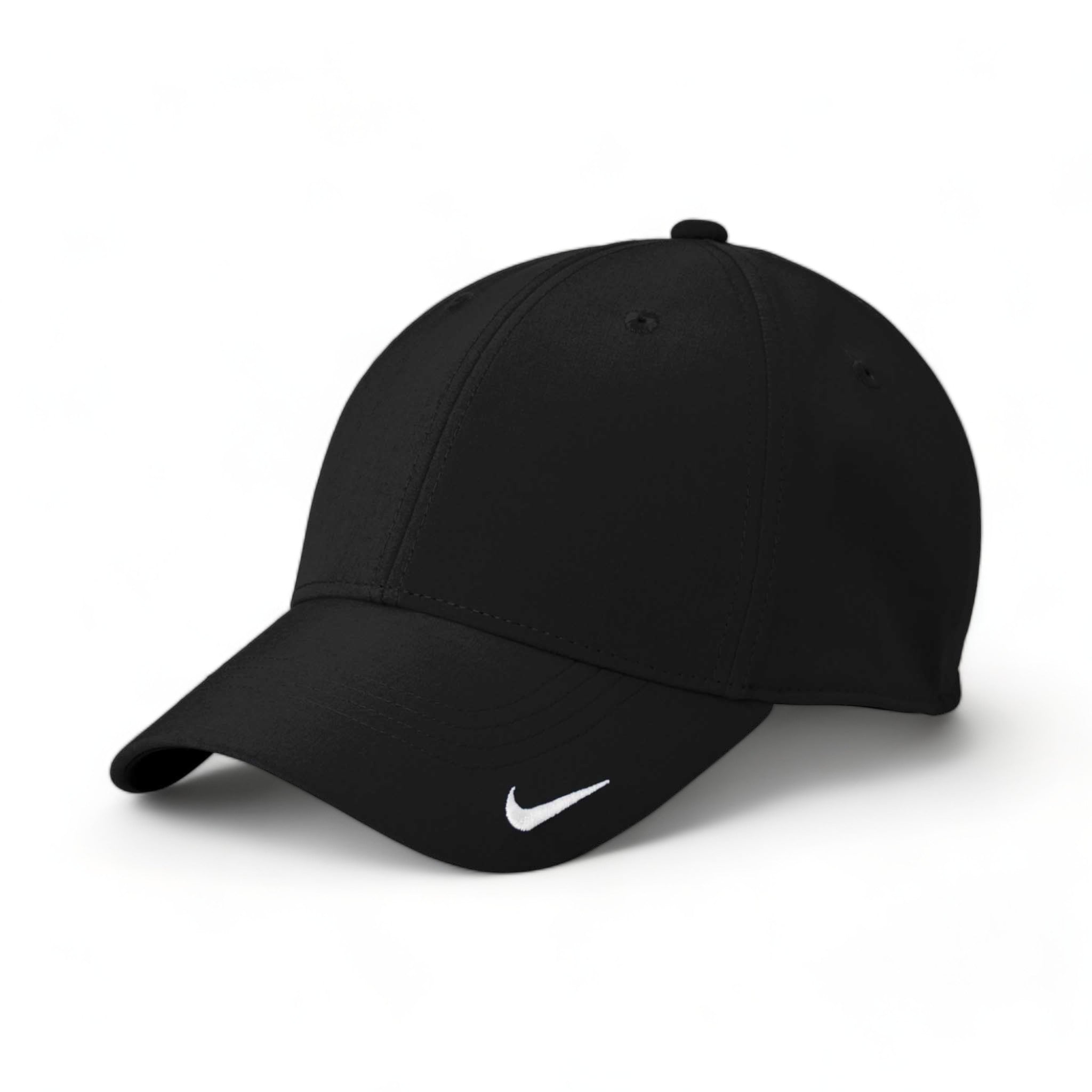 Side view of Nike NKFB6447 custom hat in black