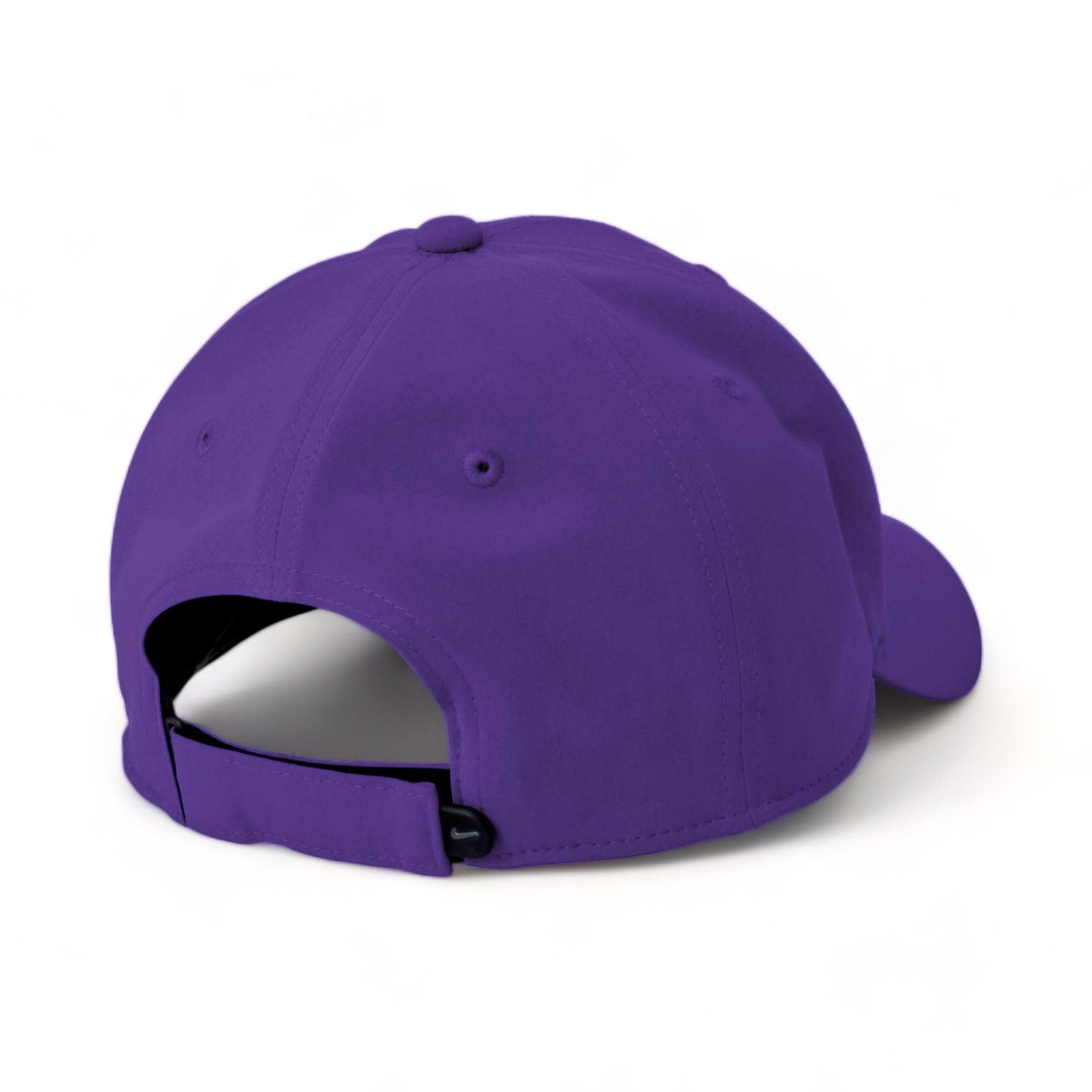 Back view of Nike NKFB6447 custom hat in court purple
