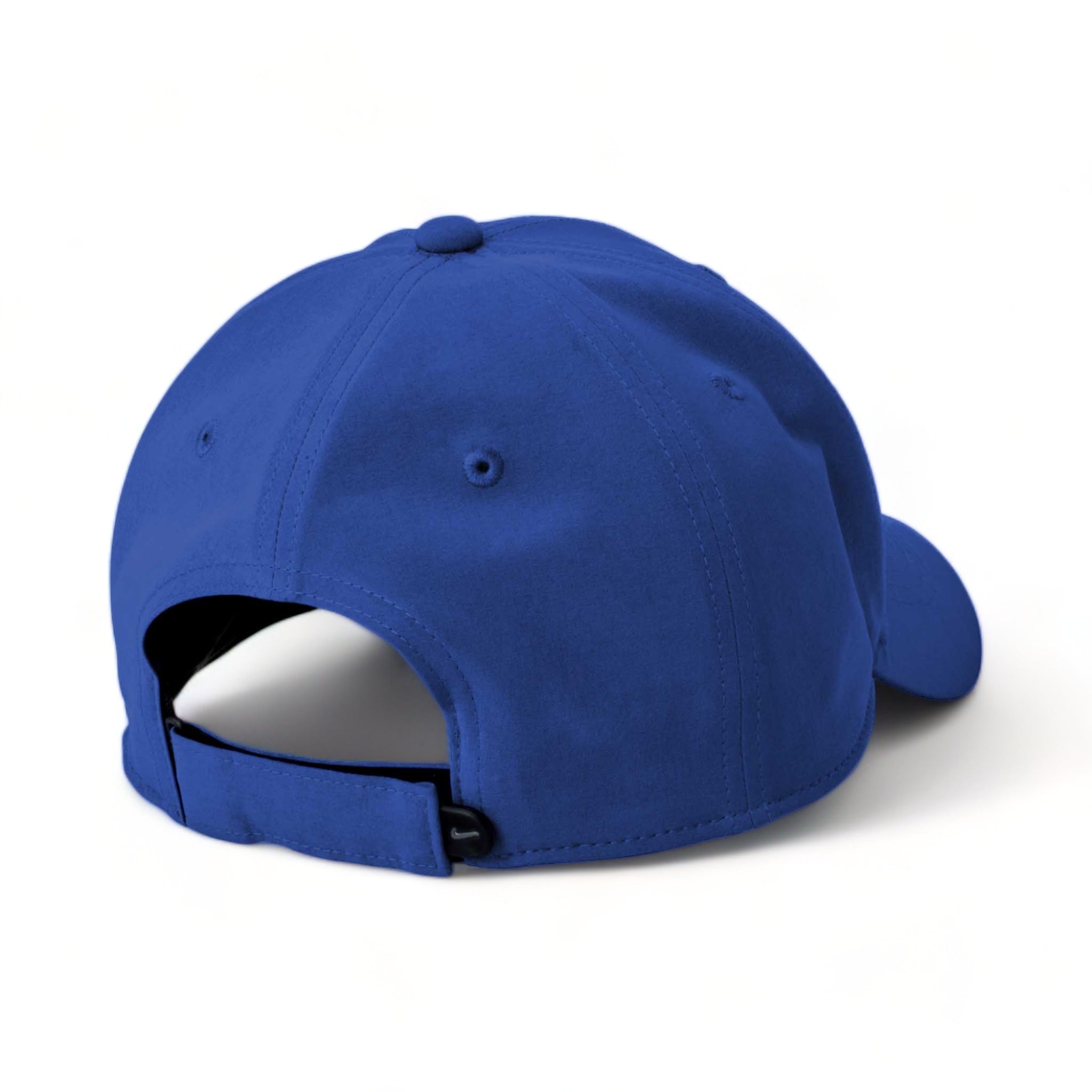 Back view of Nike NKFB6447 custom hat in game royal