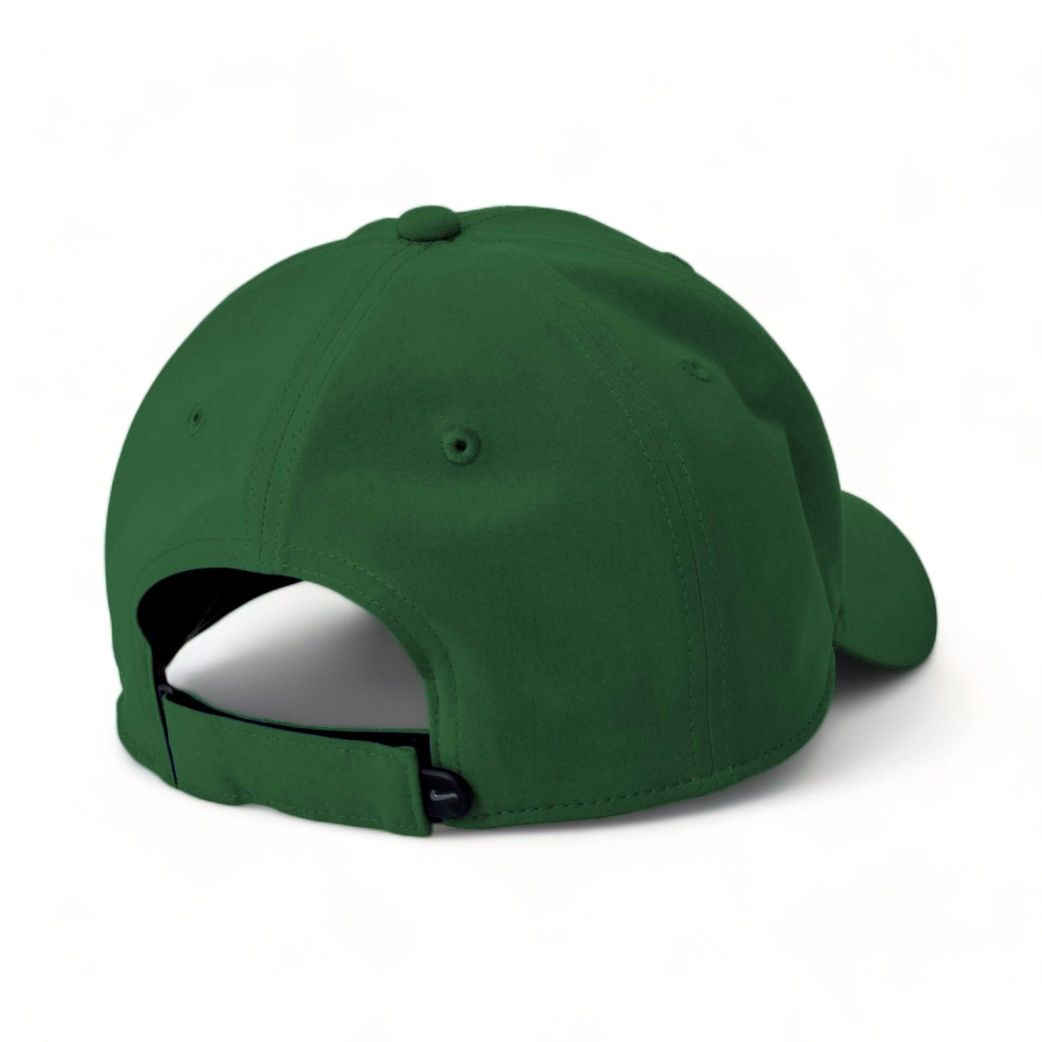 Back view of Nike NKFB6447 custom hat in gorge green