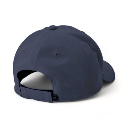 Back view of Nike NKFB6447 custom hat in navy