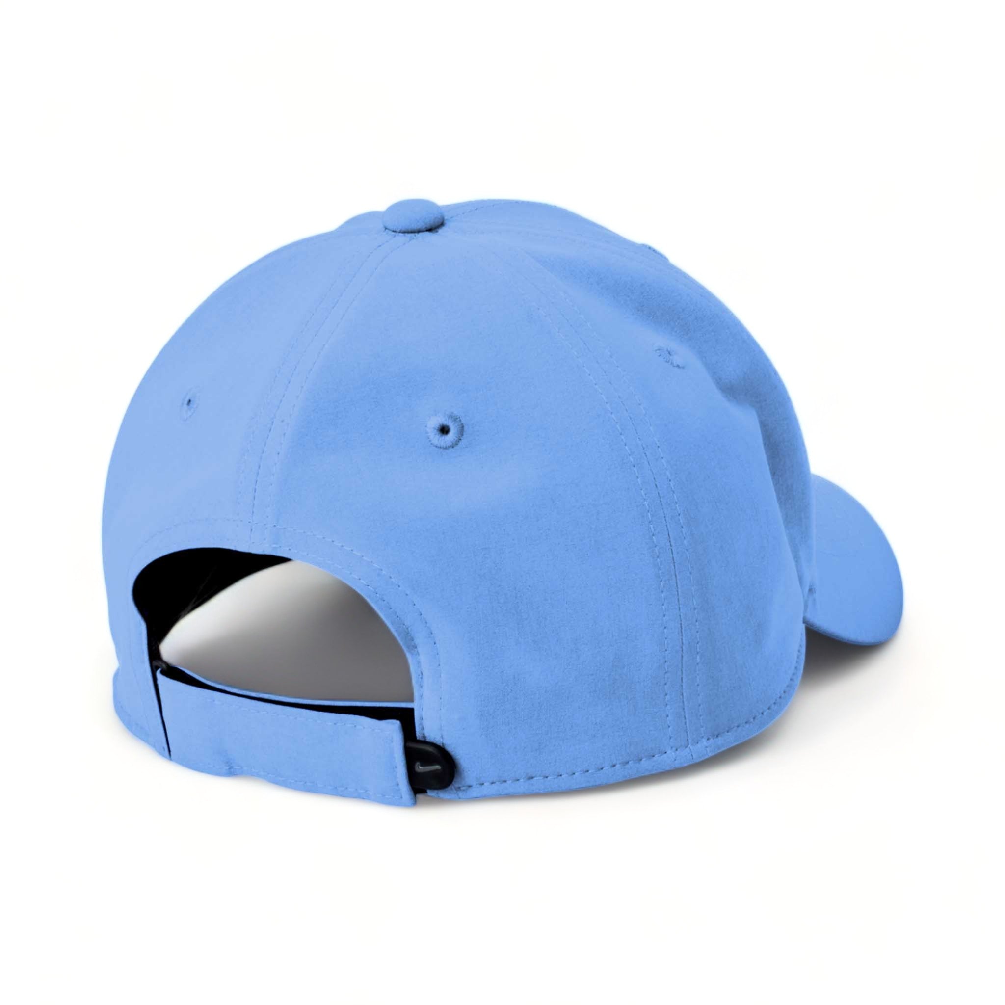 Back view of Nike NKFB6447 custom hat in valor blue