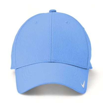 Front view of Nike NKFB6447 custom hat in valor blue