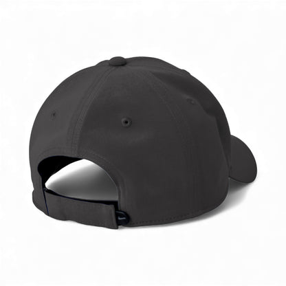 Back view of Nike NKFB6447 custom hat in anthracite