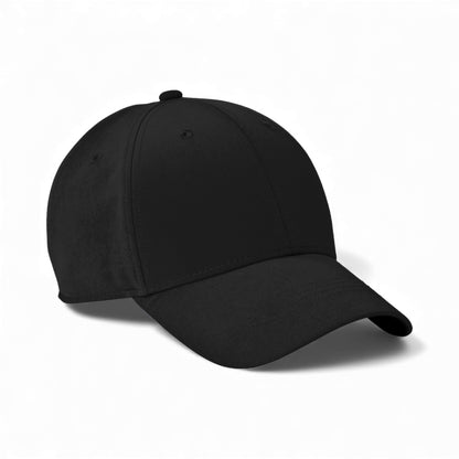 Right side view of Nike NKFB6447 custom hat in black