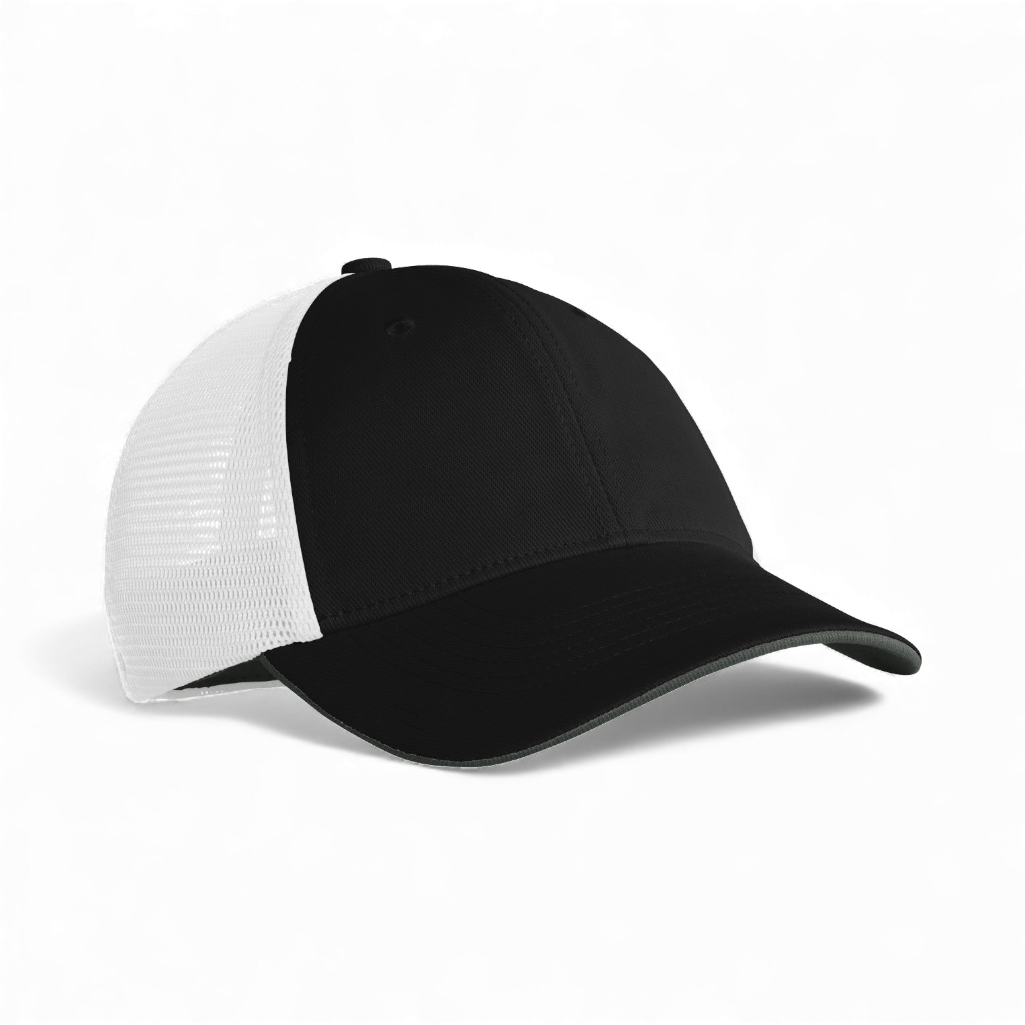 Right side view of Nike NKFB6448 custom hat in black and white