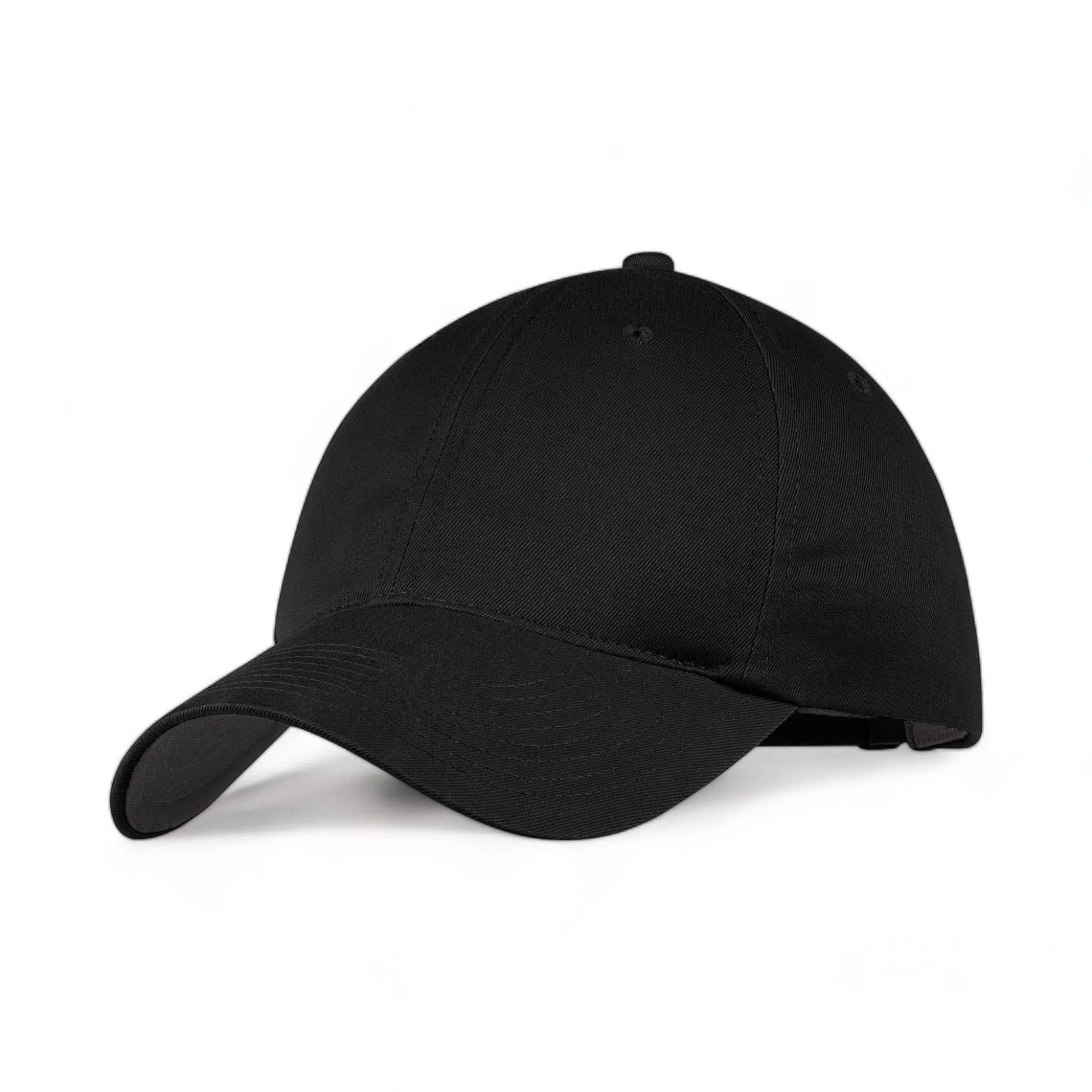 Side view of Nike NKFB6449 custom hat in black