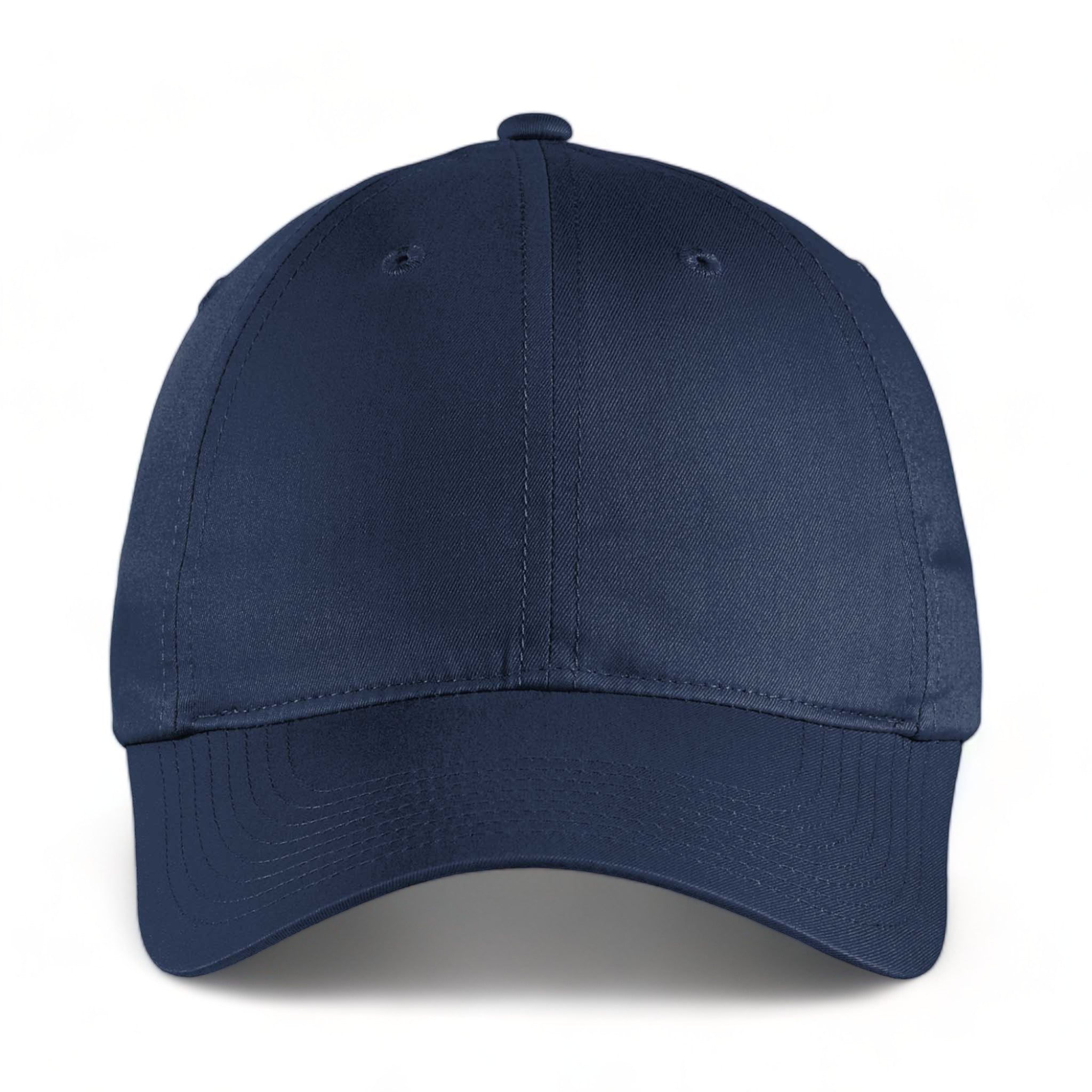 Front view of Nike NKFB6449 custom hat in navy