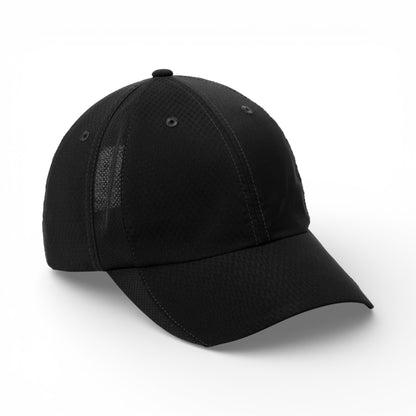 Right side view of Nike NKFD9709 custom hat in black