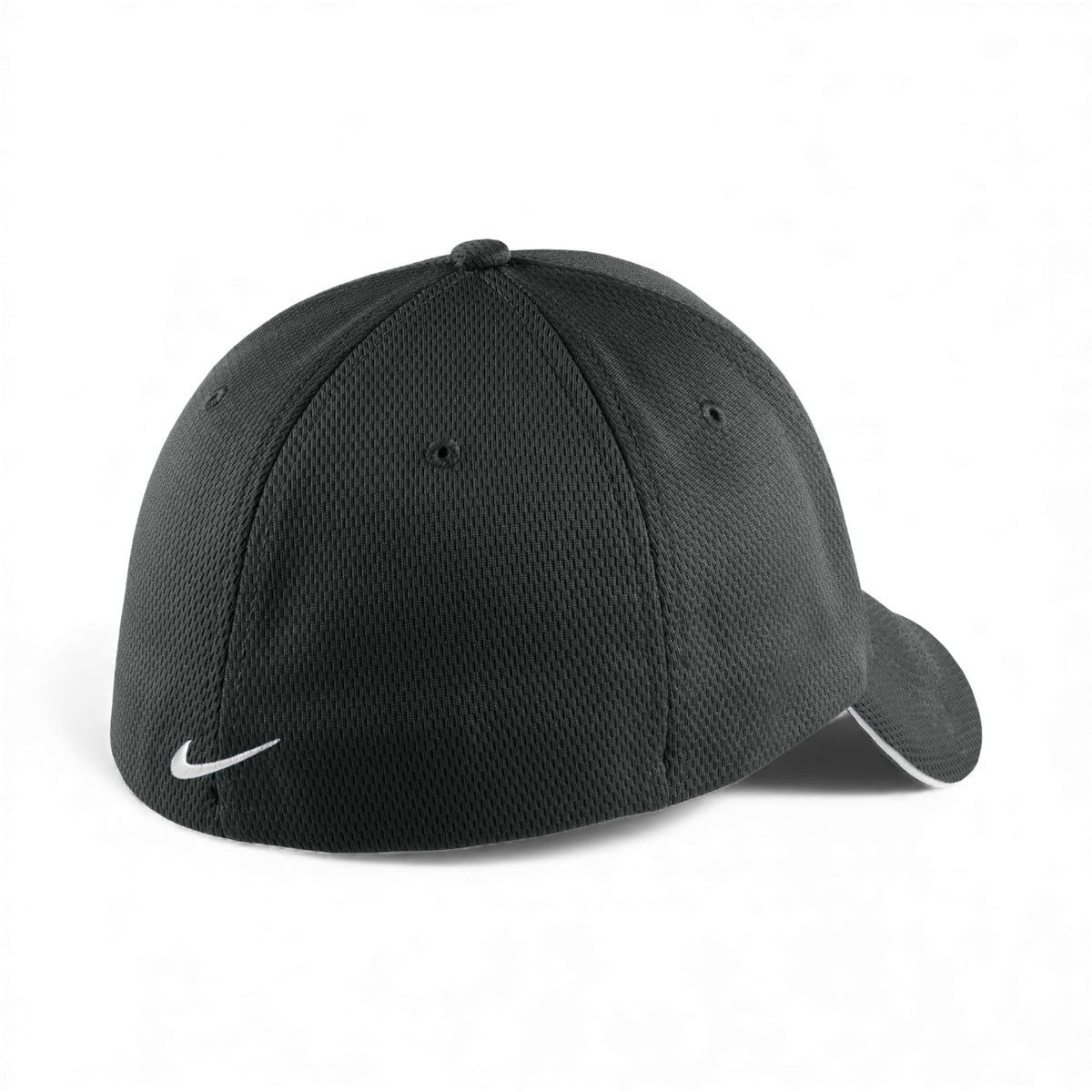 Back view of Nike NKFD9718 custom hat in anthracite and white