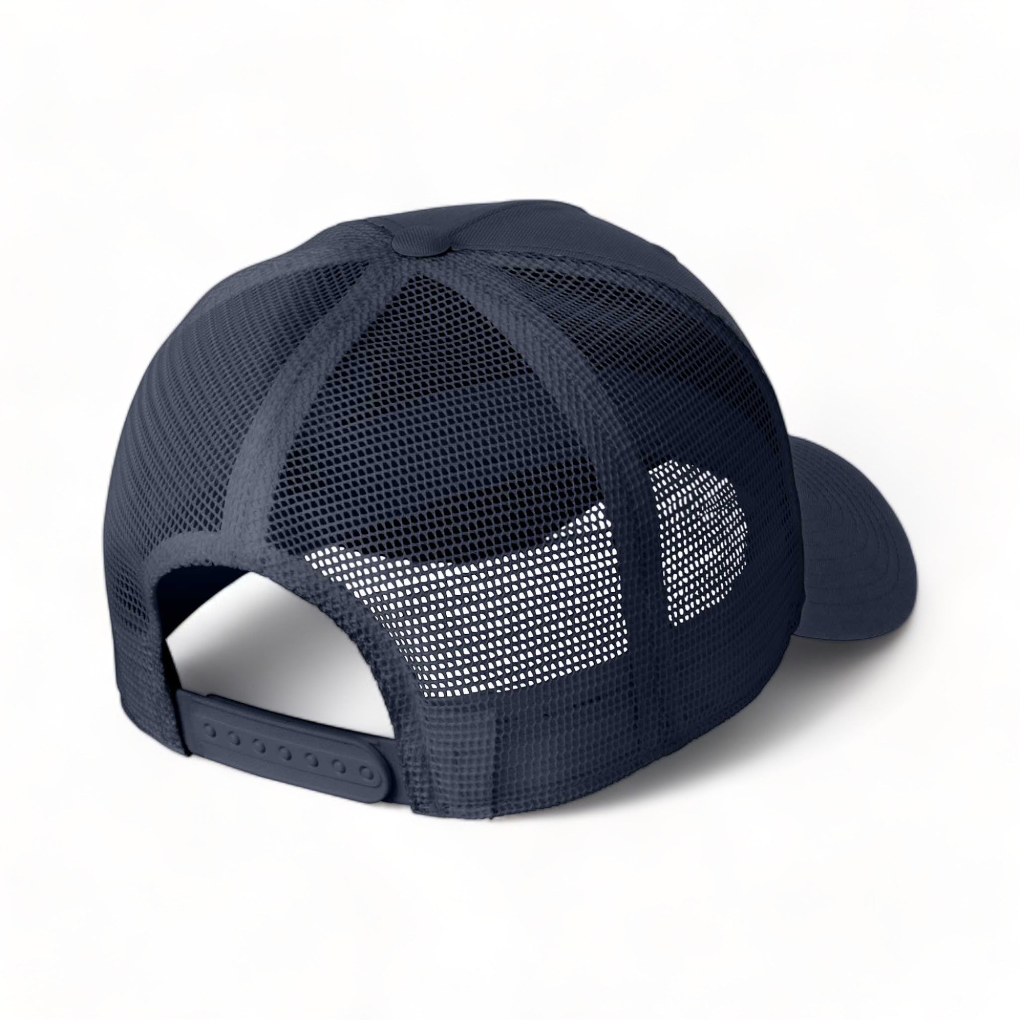 Back view of Nike NKFN9893 custom hat in navy and navy