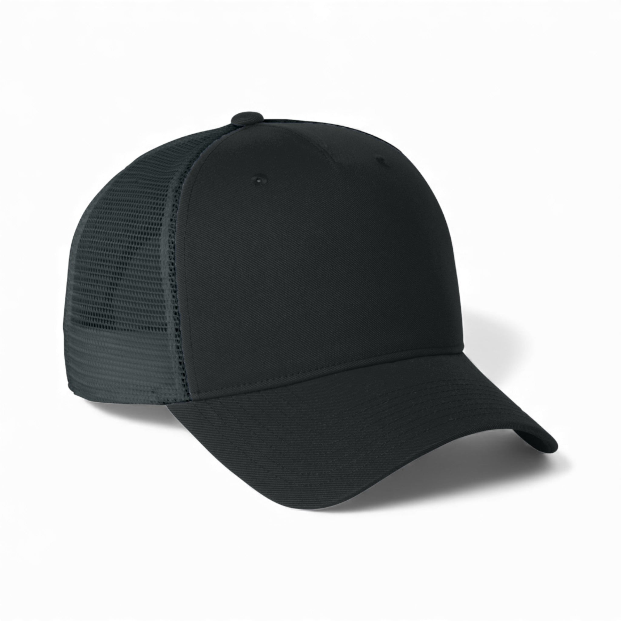 Right side view of Nike NKFN9893 custom hat in black and dark grey