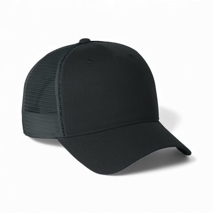 Right side view of Nike NKFN9893 custom hat in black and dark grey