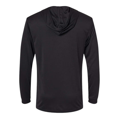 Paragon 220 custom long sleeve t-shirt in black, back view