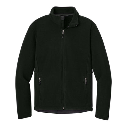 Port Authority F217 custom jacket in black, front view