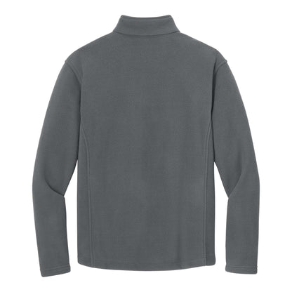 Port Authority F217 custom jacket in deep smoke, back view