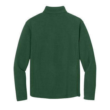 Port Authority F217 custom jacket in forest green, back view