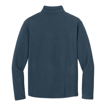 Port Authority F217 custom jacket in insignia blue, back view