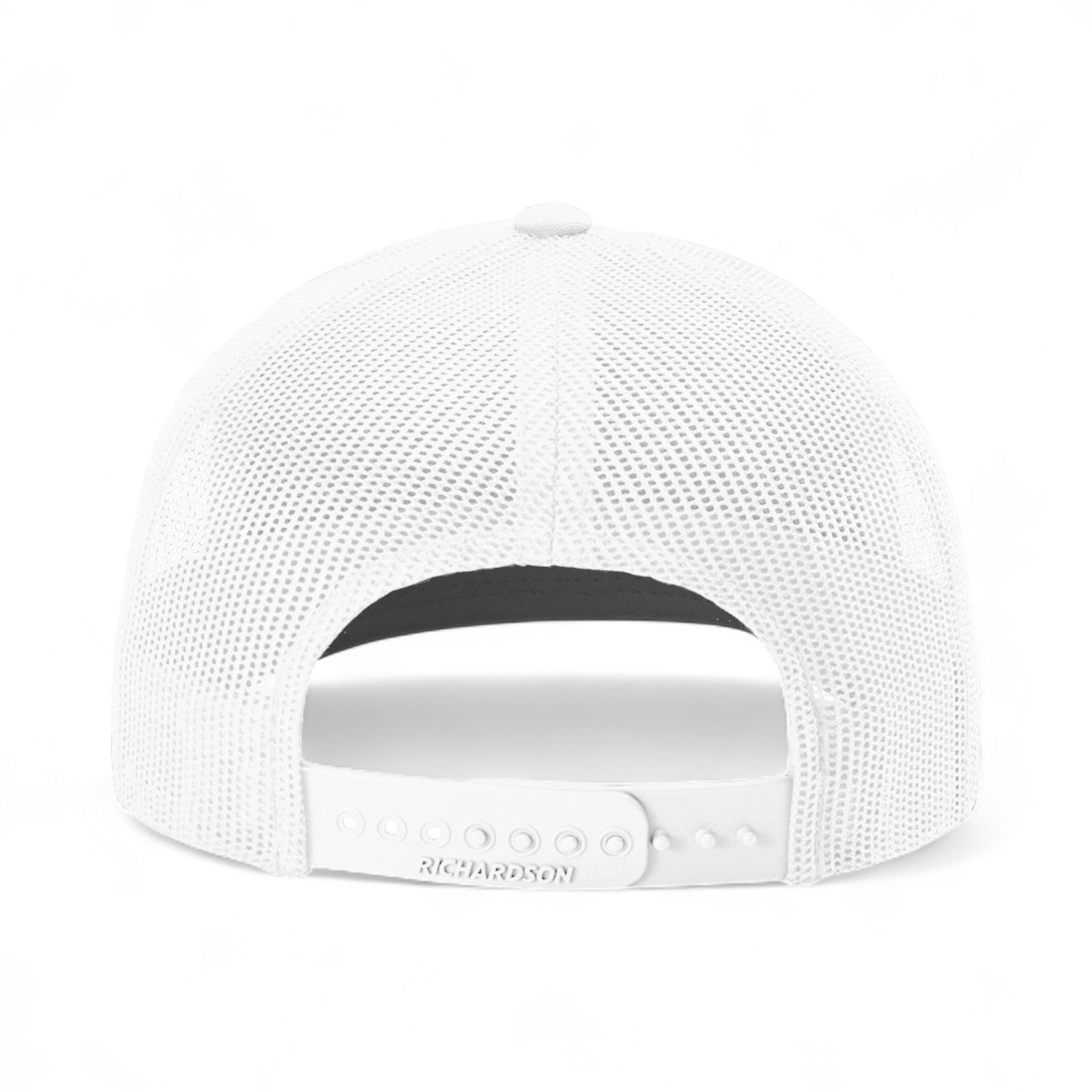 Back view of Richardson 112Y custom hat in heather grey and black