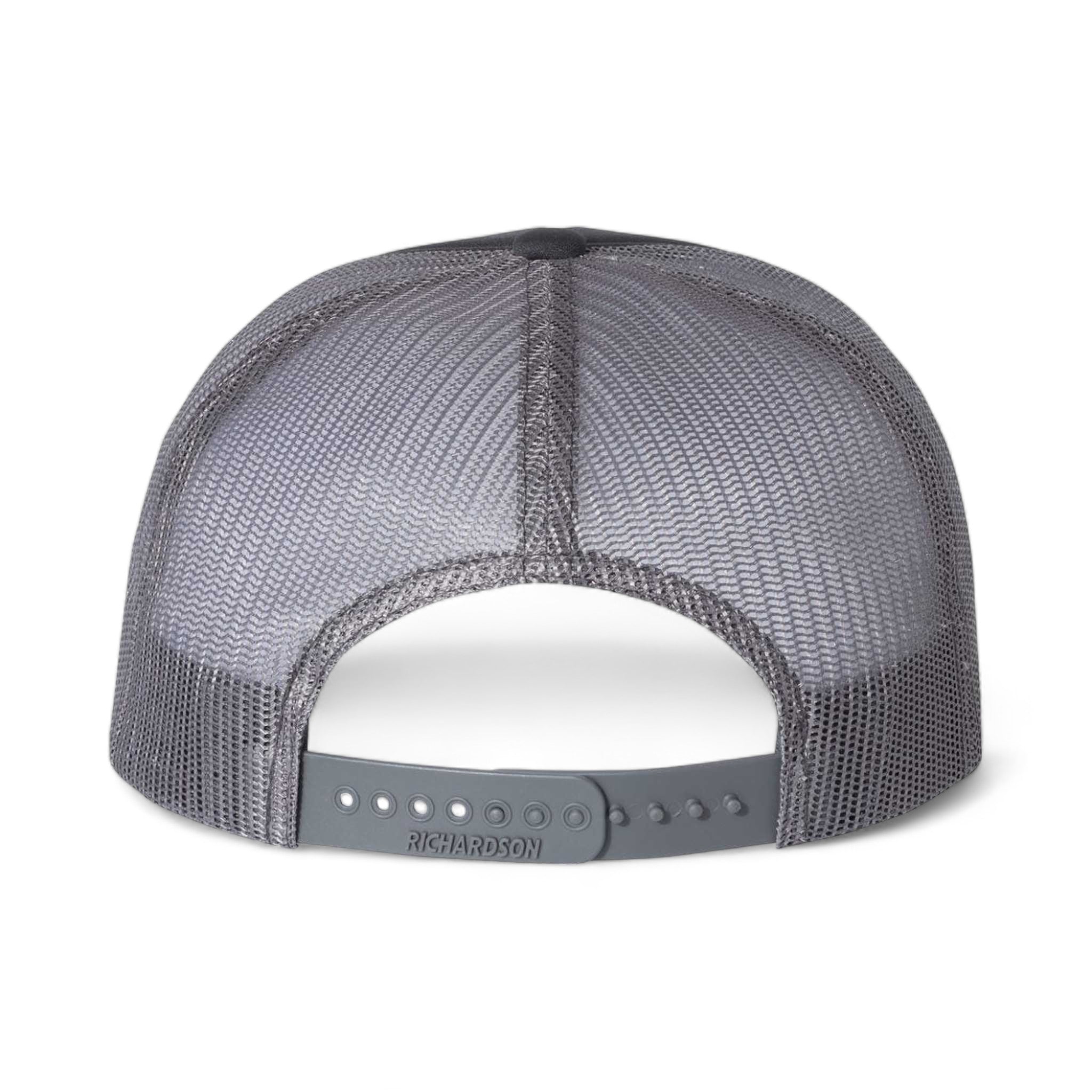 Back view of Richardson 113 custom hat in charcoal