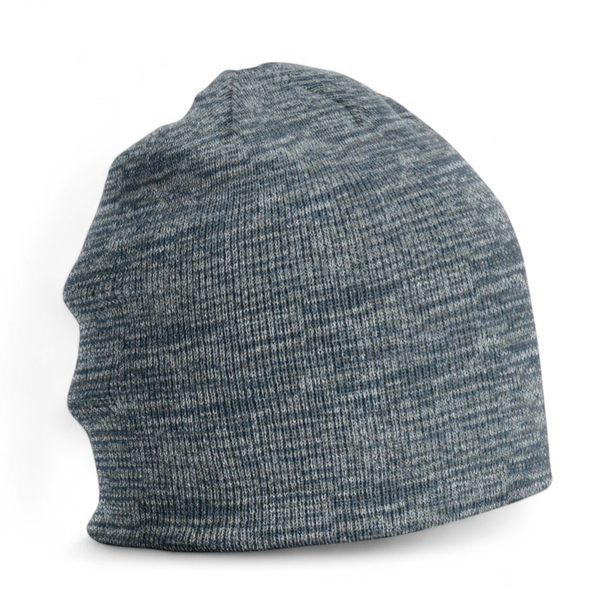 Right side view of Richardson 130 custom hat in navy, grey and white