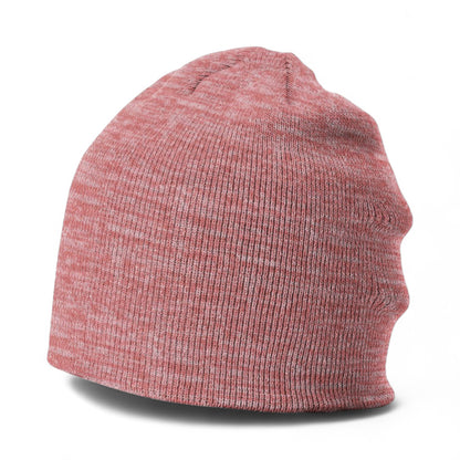 Left side view of Richardson 130 custom hat in pink, grey and light pink