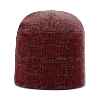 Back view of Richardson 130 custom hat in red, grey and charcoal
