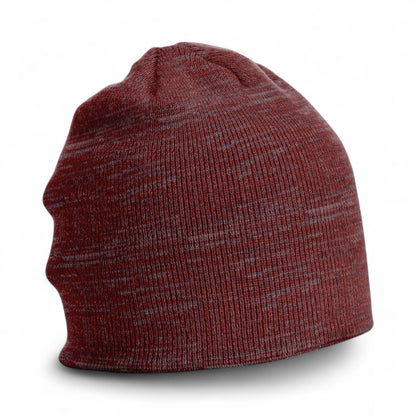 Right side view of Richardson 130 custom hat in red, grey and charcoal