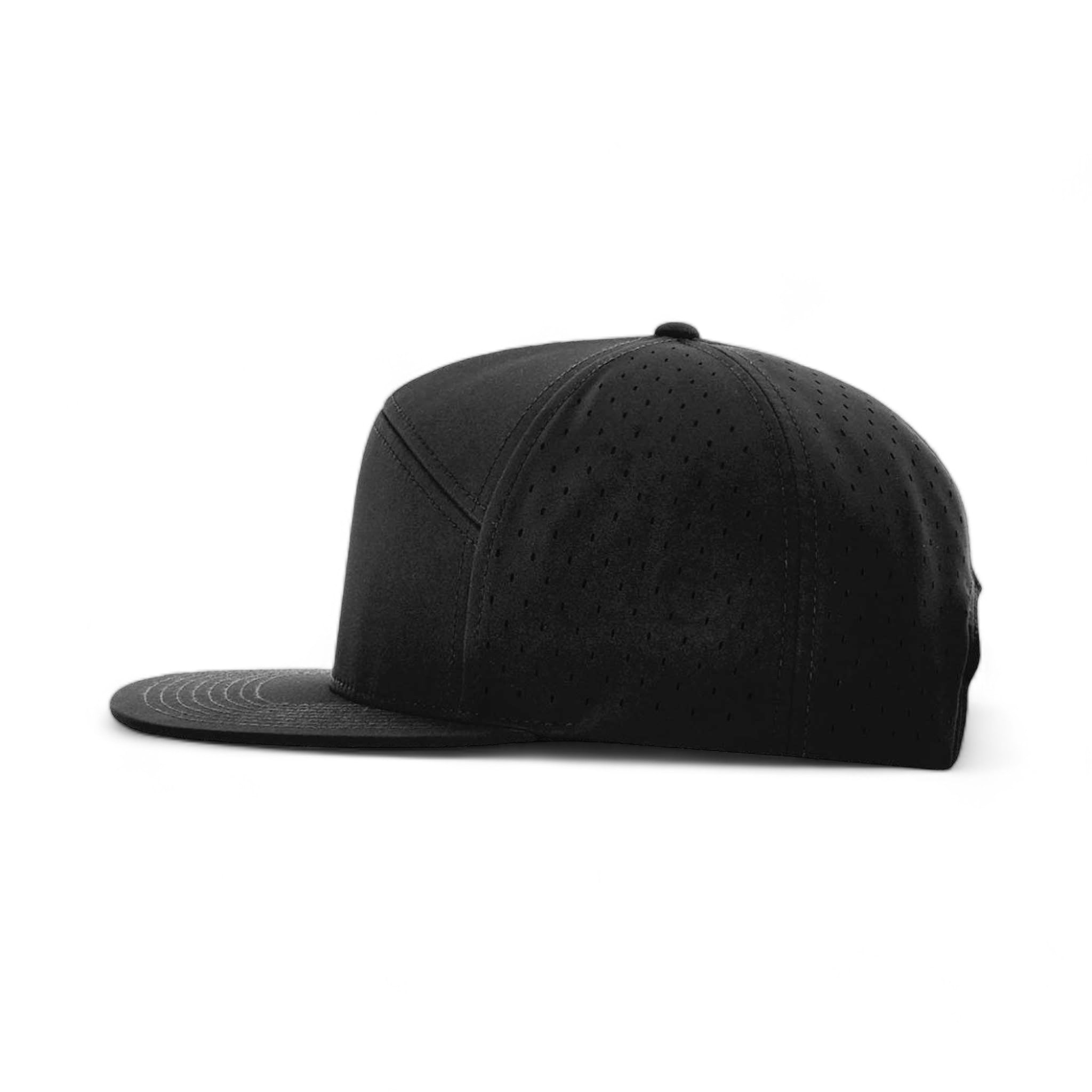 Side view of Richardson 169 custom hat in black