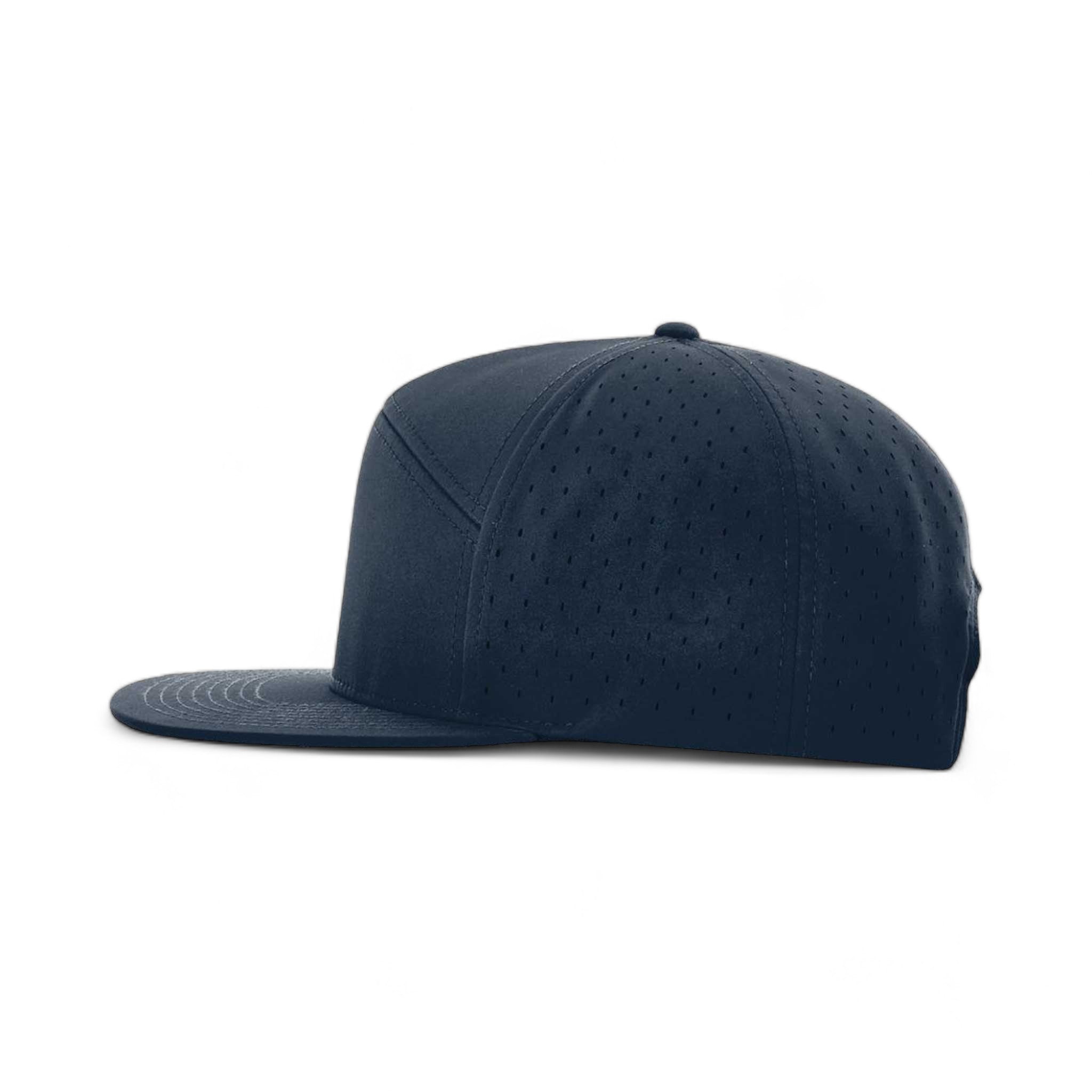 Side view of Richardson 169 custom hat in light navy