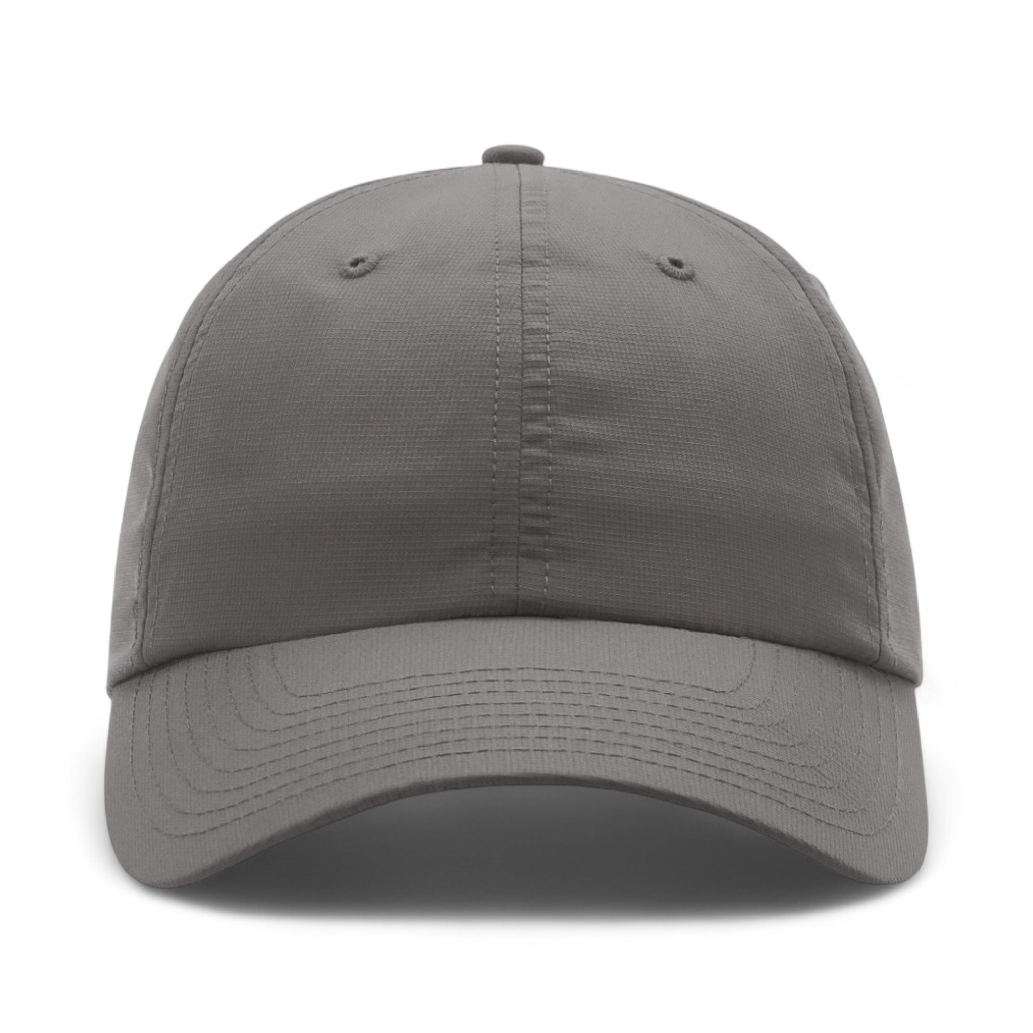 Front view of Richardson 225 custom hat in charcoal