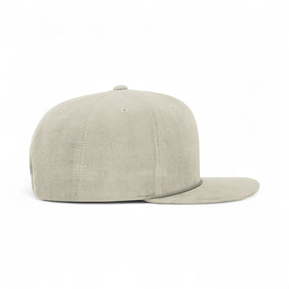 Right side view of Richardson 253 custom hat in tan