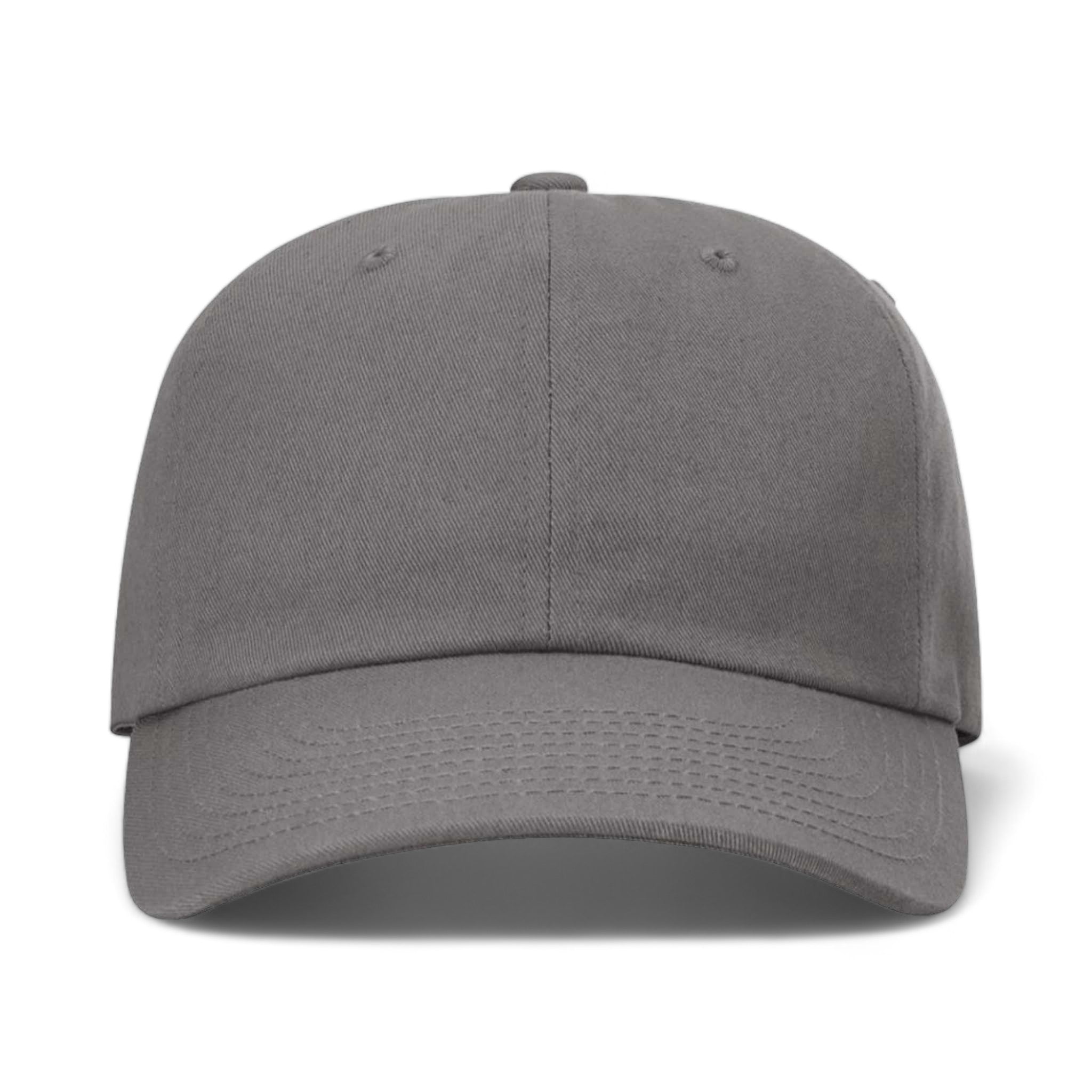 Front view of Richardson 254RE custom hat in charcoal