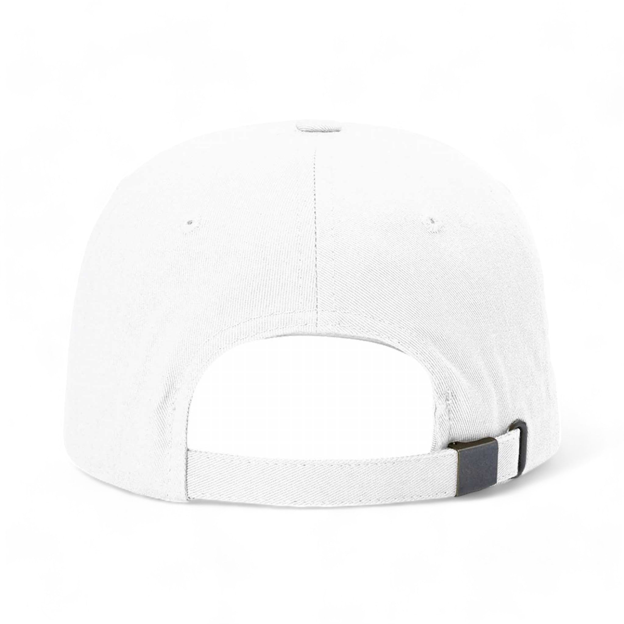 Back view of Richardson 254RE custom hat in white