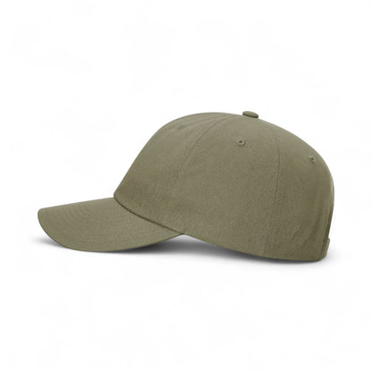 Left side view of Richardson 254RE custom hat in loden