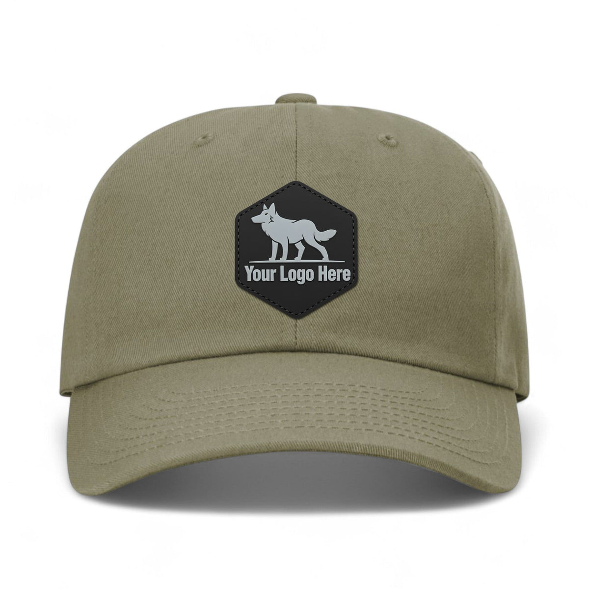 PVC patch preview of Richardson 254RE custom hat in loden