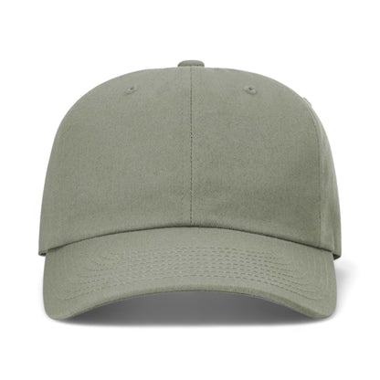 Front view of Richardson 254RE custom hat in loden