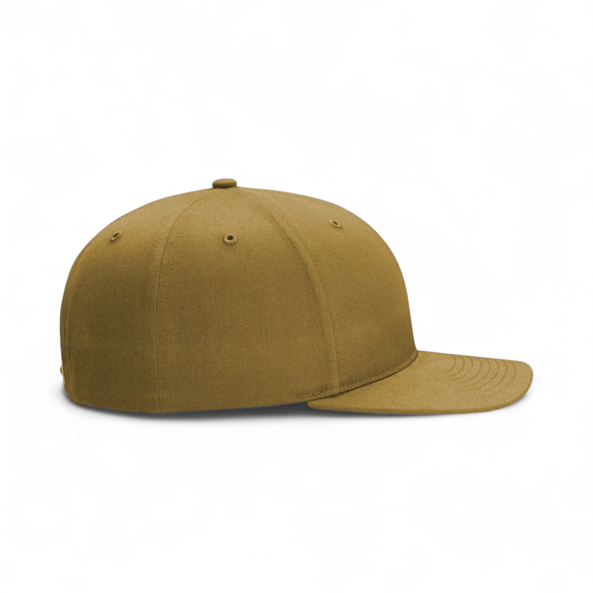 Right side view of Richardson 312 custom hat in amber gold