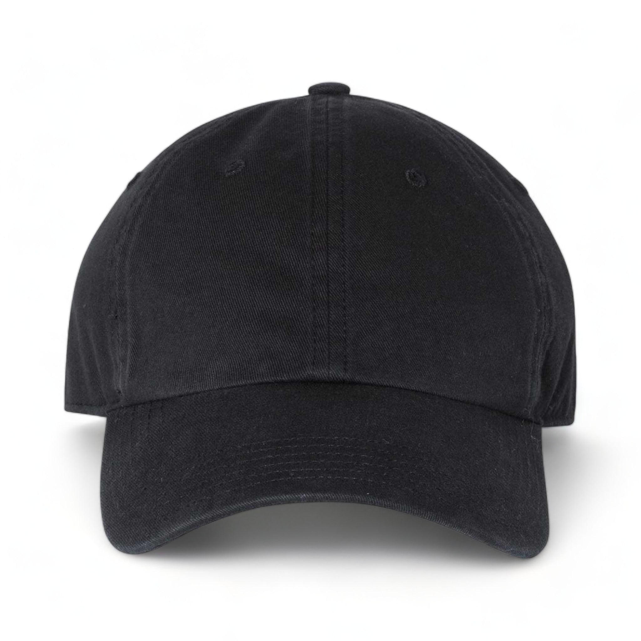 Front view of Richardson 320 custom hat in black