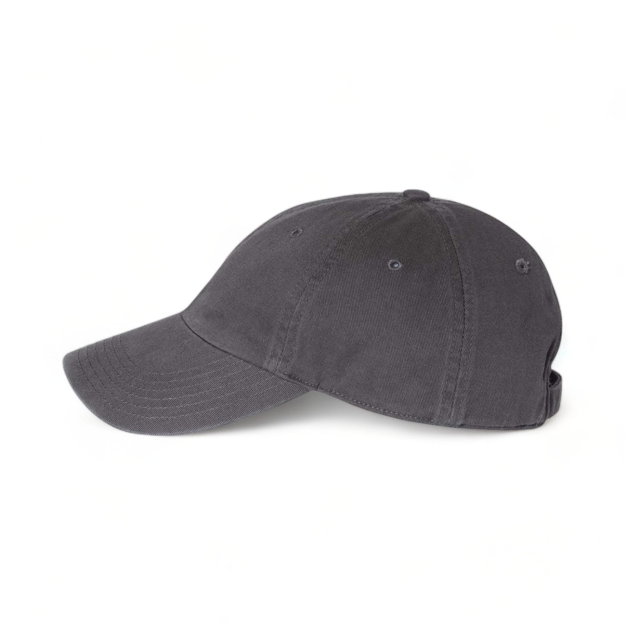 Side view of Richardson 320 custom hat in charcoal