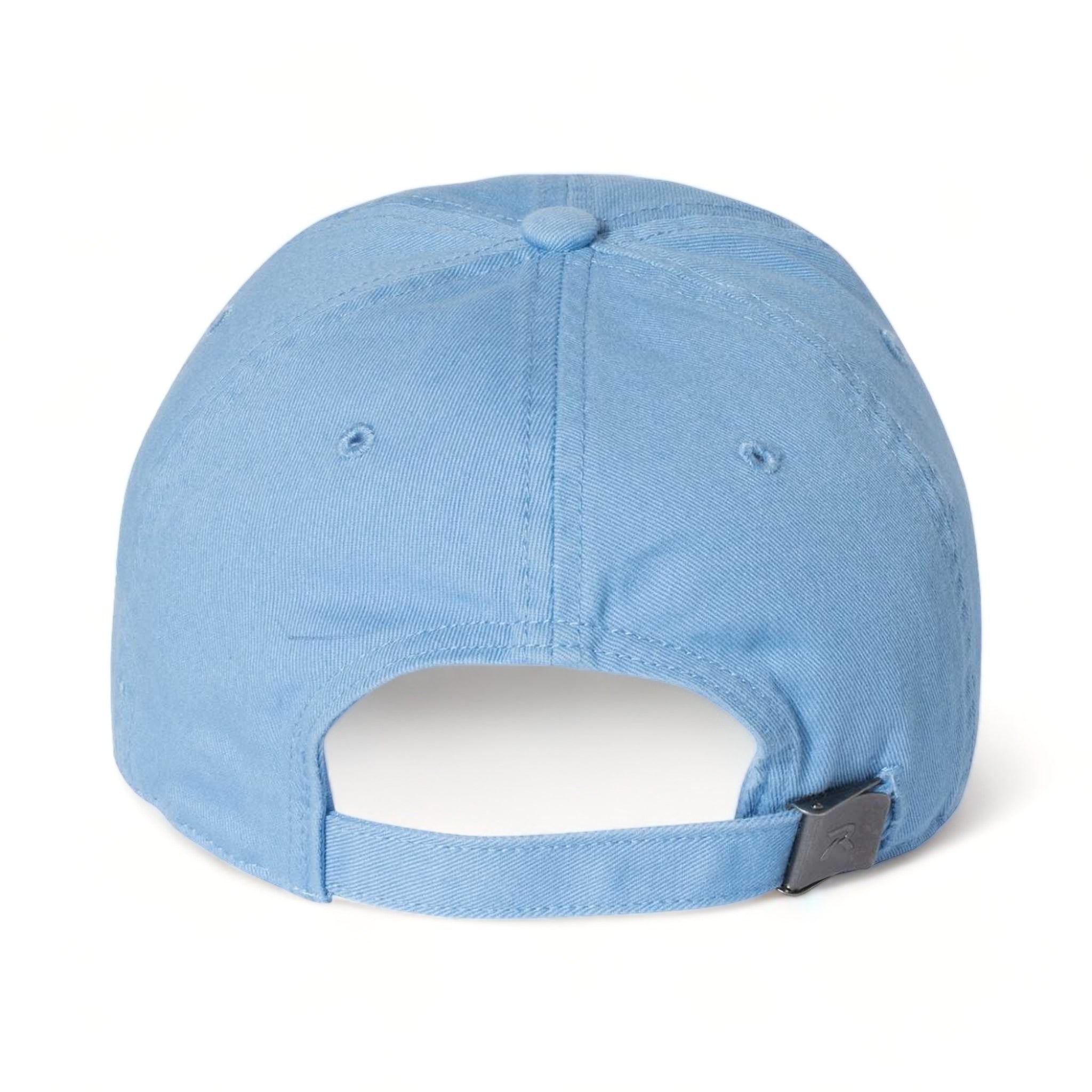 Back view of Richardson 320 custom hat in columbia blue