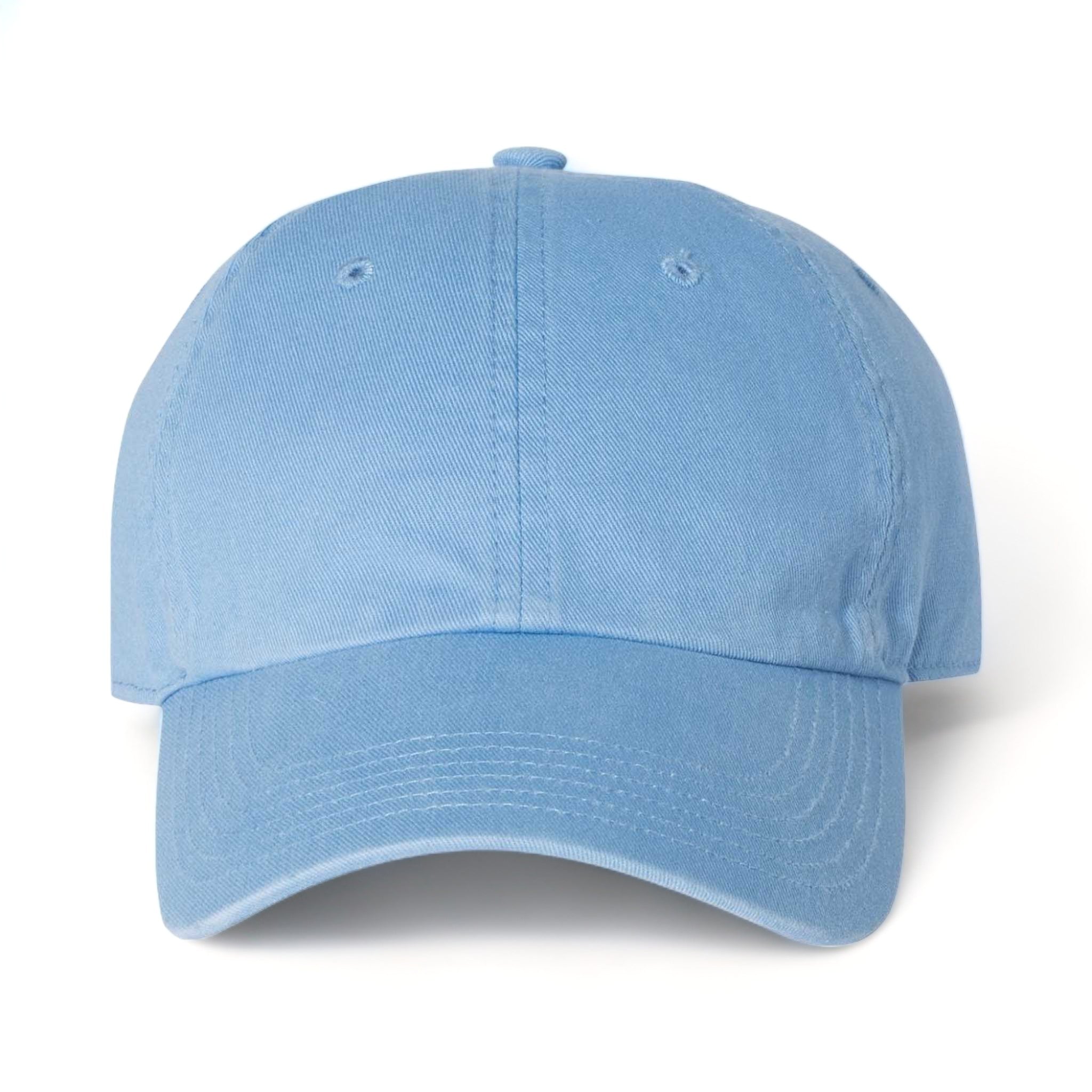 Front view of Richardson 320 custom hat in columbia blue