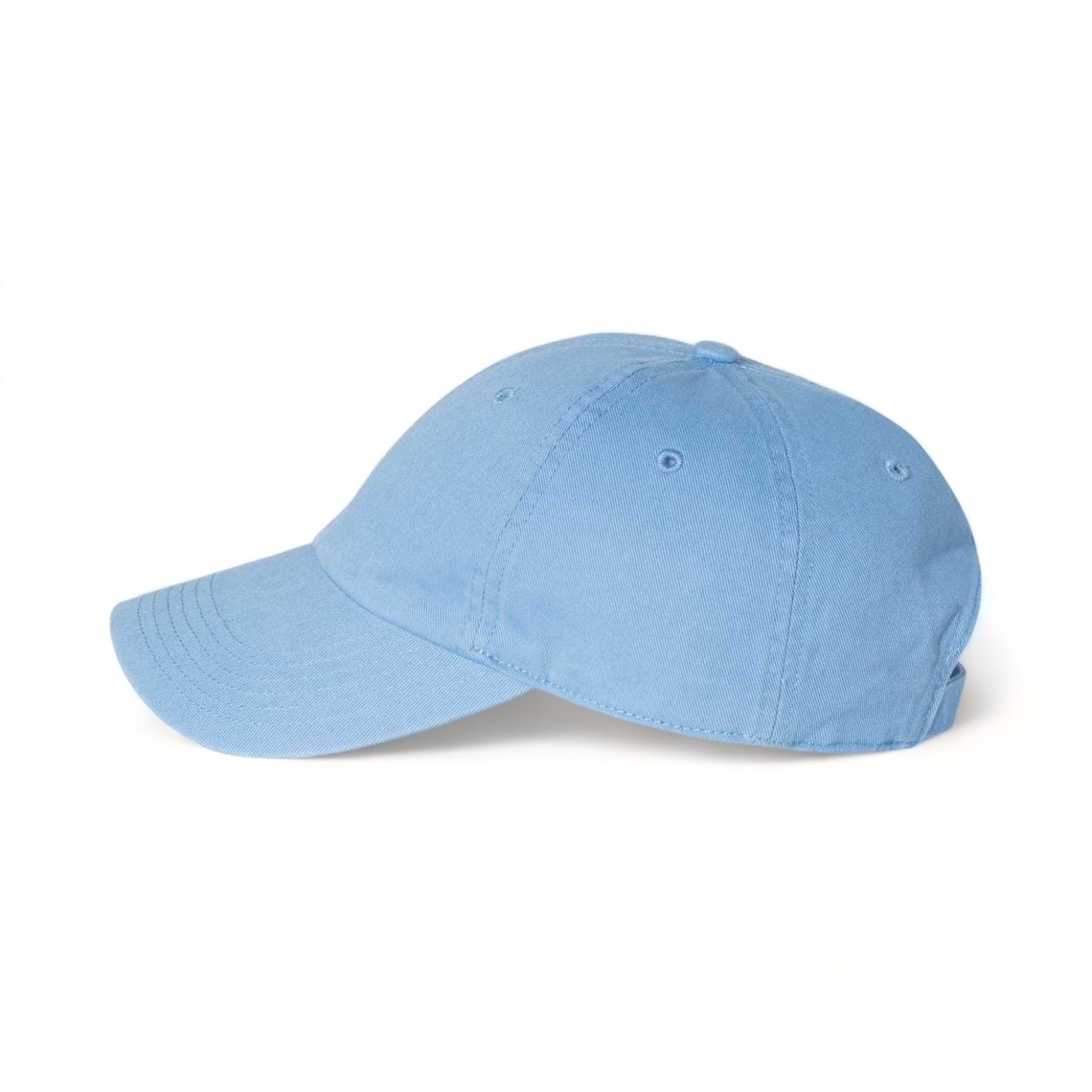 Side view of Richardson 320 custom hat in columbia blue