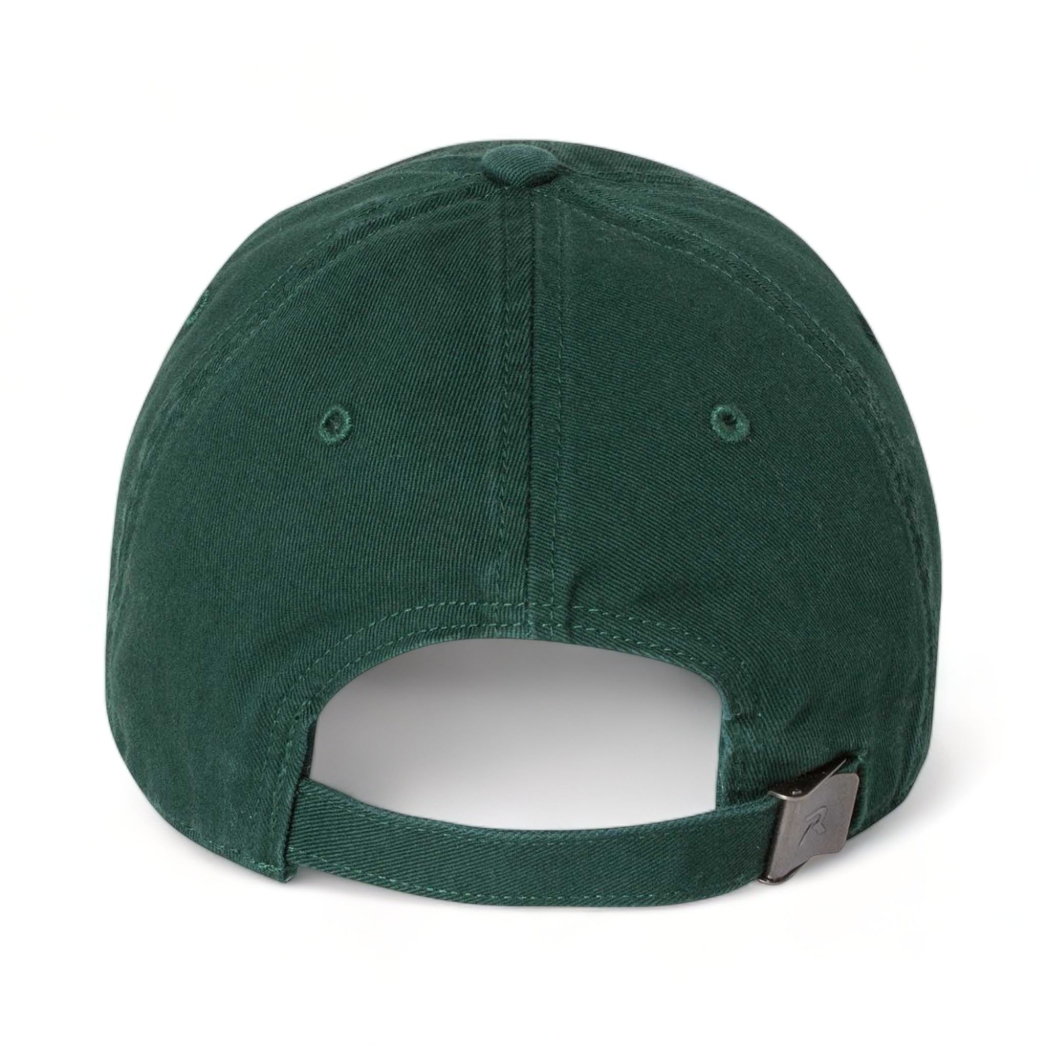 Back view of Richardson 320 custom hat in dark green