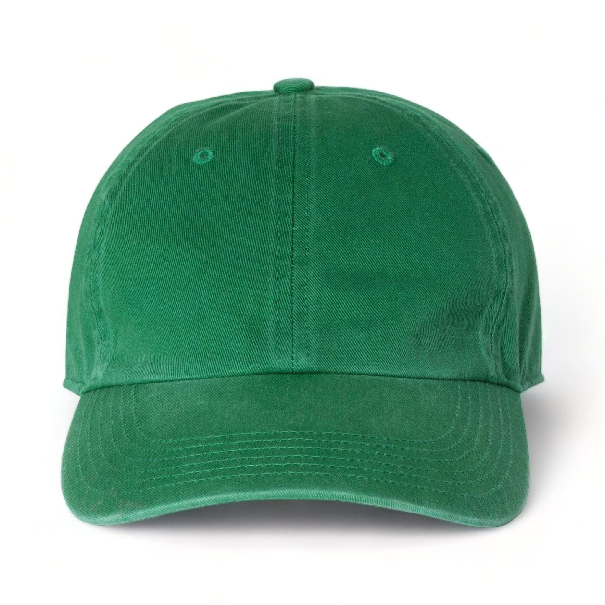 Front view of Richardson 320 custom hat in kelly