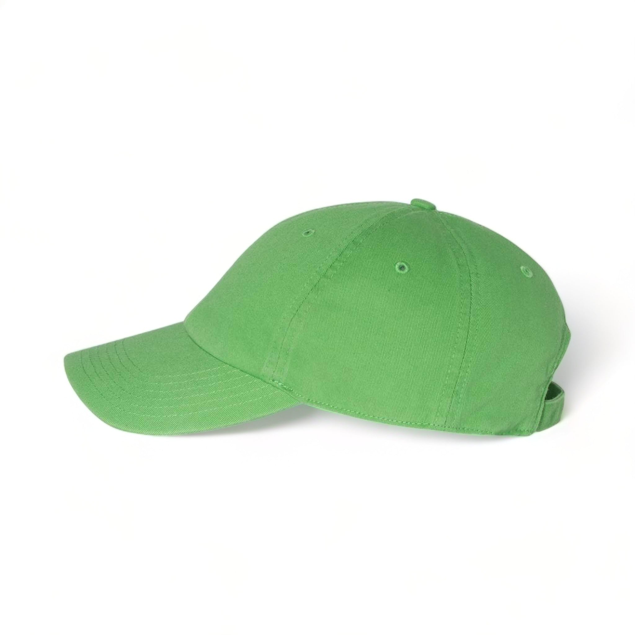 Side view of Richardson 320 custom hat in lime