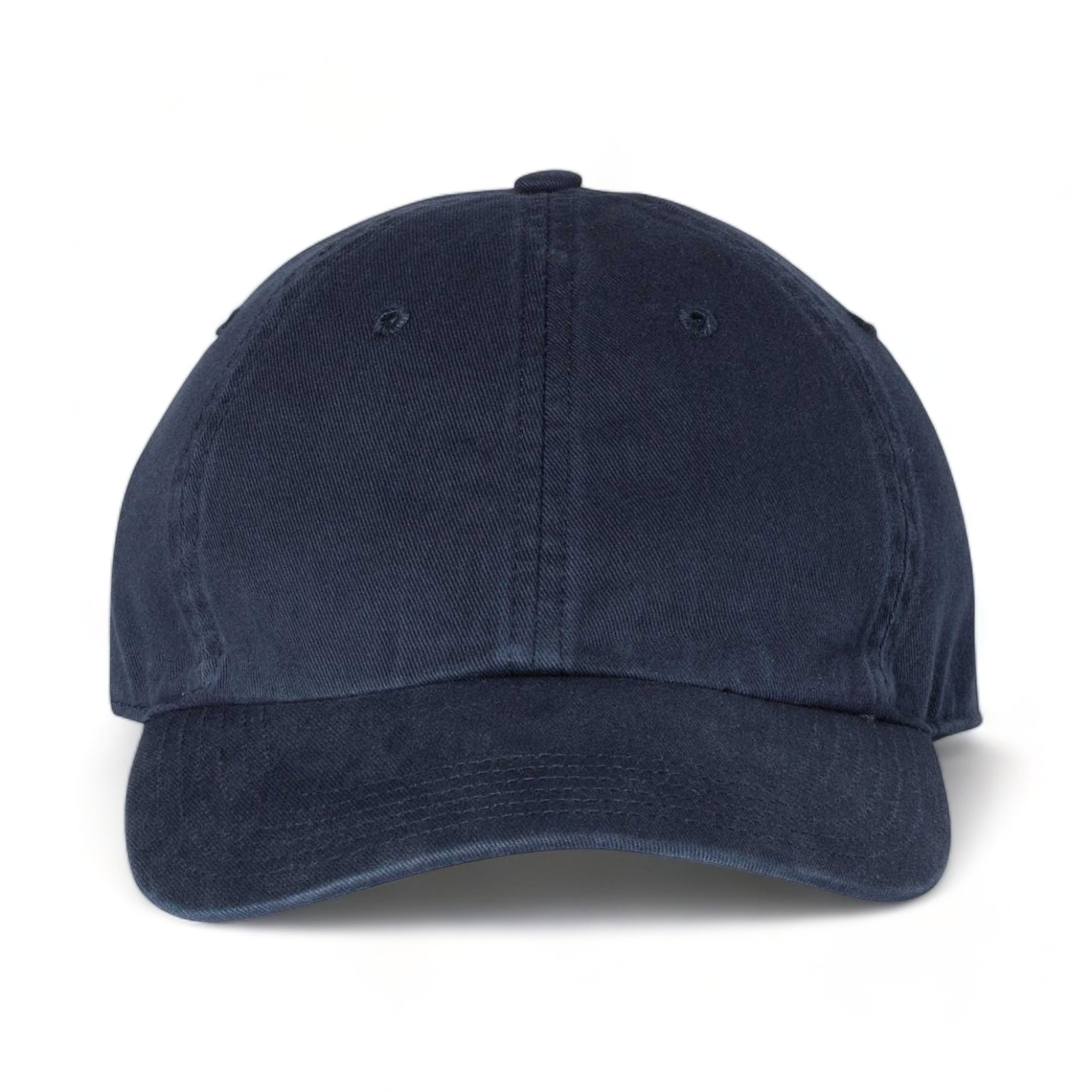 Front view of Richardson 320 custom hat in navy